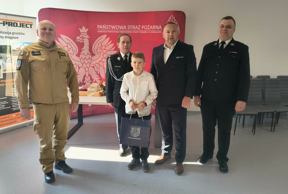 Sukces Antoniego Banasia w powiatowym Turnieju Wiedzy Pożarniczej!